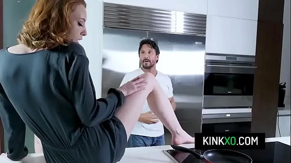 Redhead stepmom and stepdaughter share the same cock – Pepper Hart, Katy Kiss