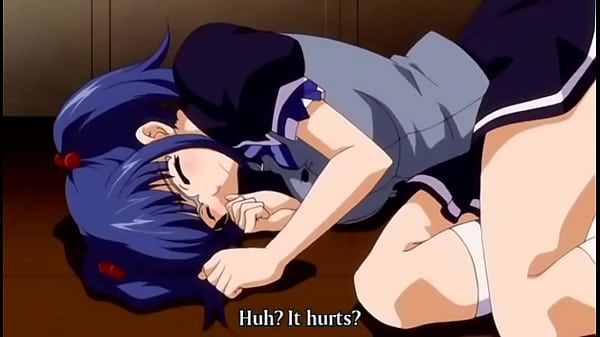 Hentai tied up bf watches gf get fucked