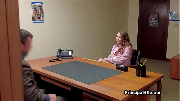 Big titty milf lawyer ends up blowing a principal
