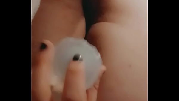 Fucking my ass with dildo